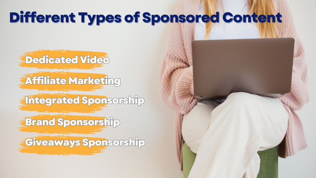 Different Types of Sponsored Content