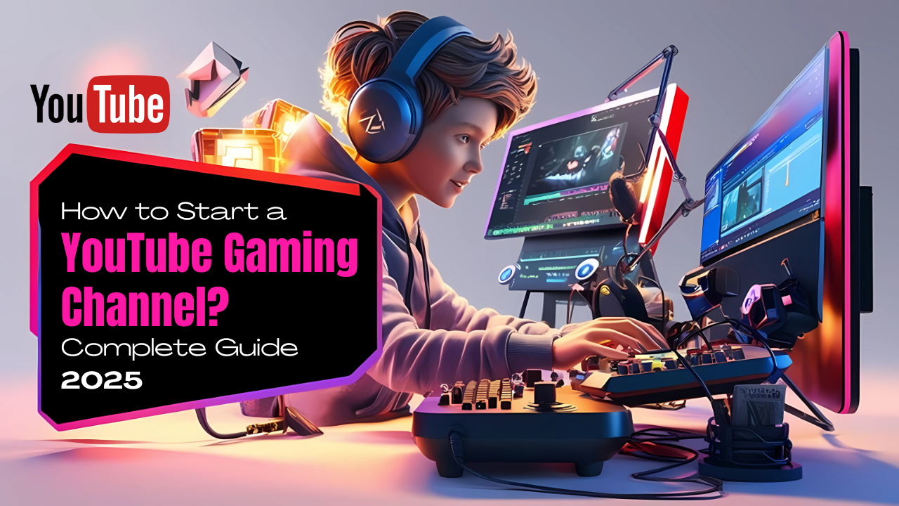 How to Start a YouTube Gaming Channel Complete Guide 2025