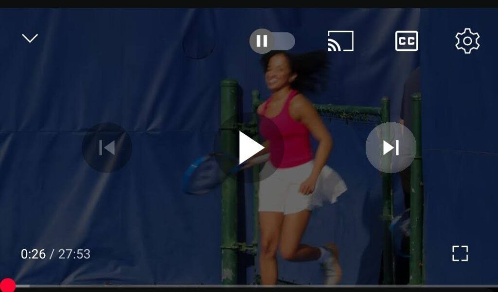 manually scrubbing the timeline