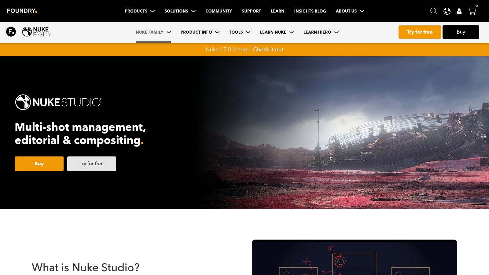 Foundry Nuke Studio